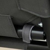 Dondolo 2 Posti con Tettuccio Regolabile e Cuscini, in Acciaio e Poliestere, 144x117x173 cm, Grigio