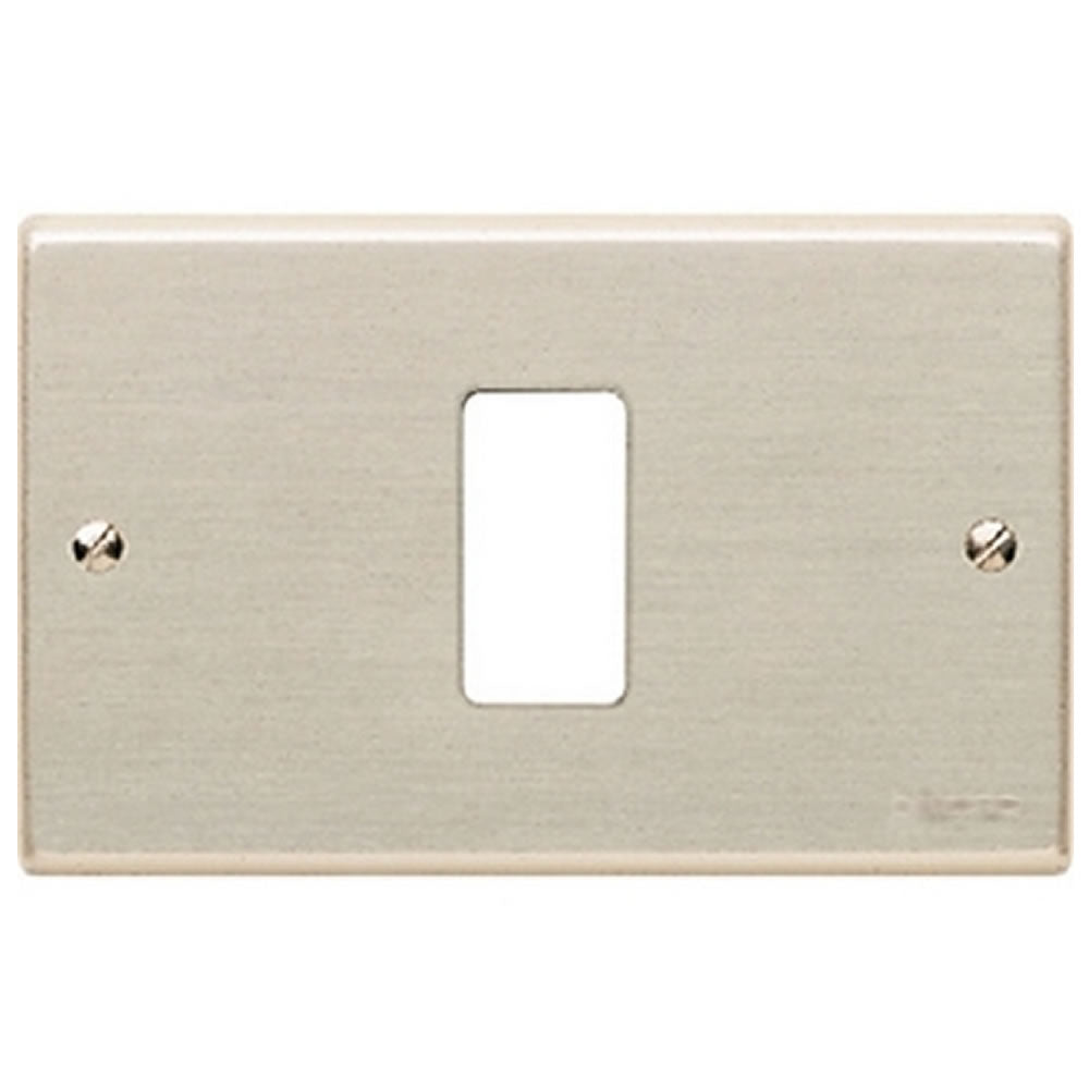 Placca in alluminio tipo magic ad 1 posto