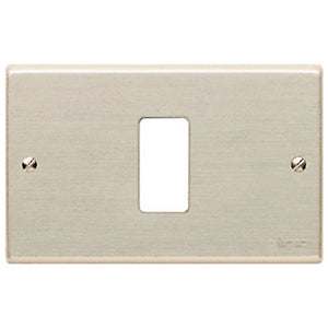 Placca in alluminio tipo magic ad 1 posto