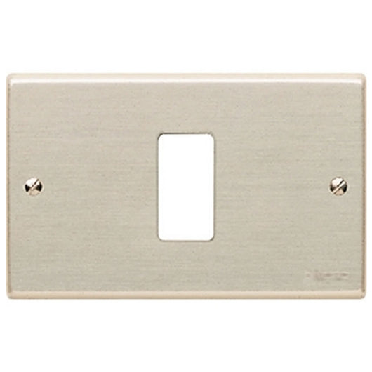 Placca in alluminio tipo magic ad 1 posto