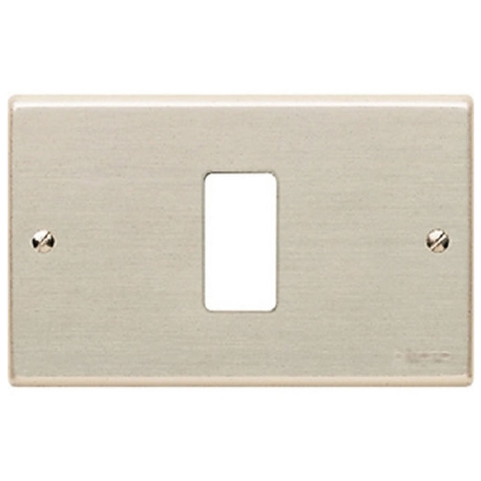 Placca in alluminio tipo magic ad 1 posto