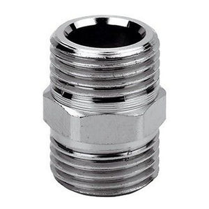 Niples in ottone cromato 3/8