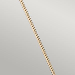 Sospensione Contemporanea Congress Acciaio Caramello Spazzolato Vetro 1 Luce E27