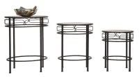Tavolinetti Essential Tris Cm Ø 46X58-40X50-34X44