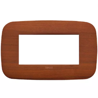 Vimar 19684.52 arkè placca round 4m legno serie civile design naturale italiano