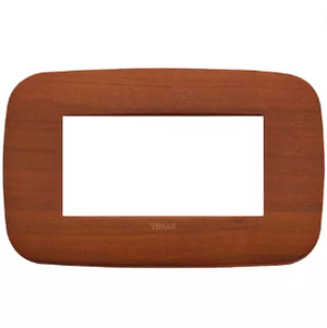 Vimar 19684.52 arkè placca round 4m legno serie civile design naturale italiano