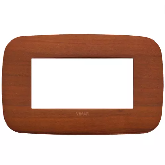 Vimar 19684.52 arkè placca round 4m legno serie civile design naturale italiano