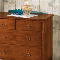 Como' in legno 4 cassetti tinta noce l.90 x p.42 h.83 (525) - Mobili 2G