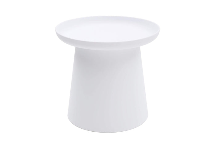 Tavolino moderno in polipropilene bianco - Mobili 2G