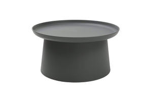 Tavolino moderno in polipropilene grigio