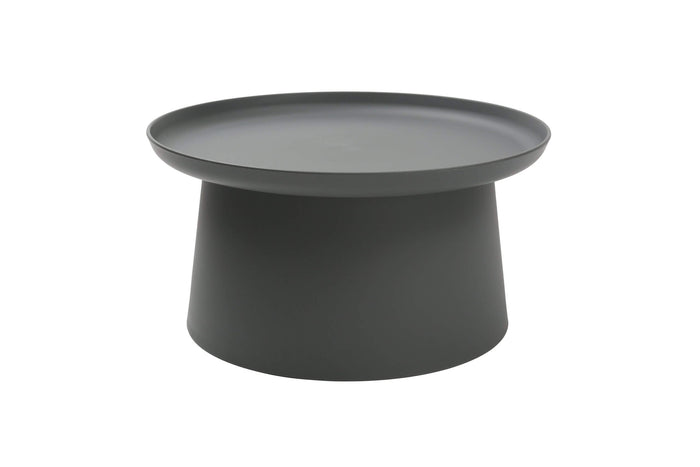 Tavolino moderno in polipropilene grigio