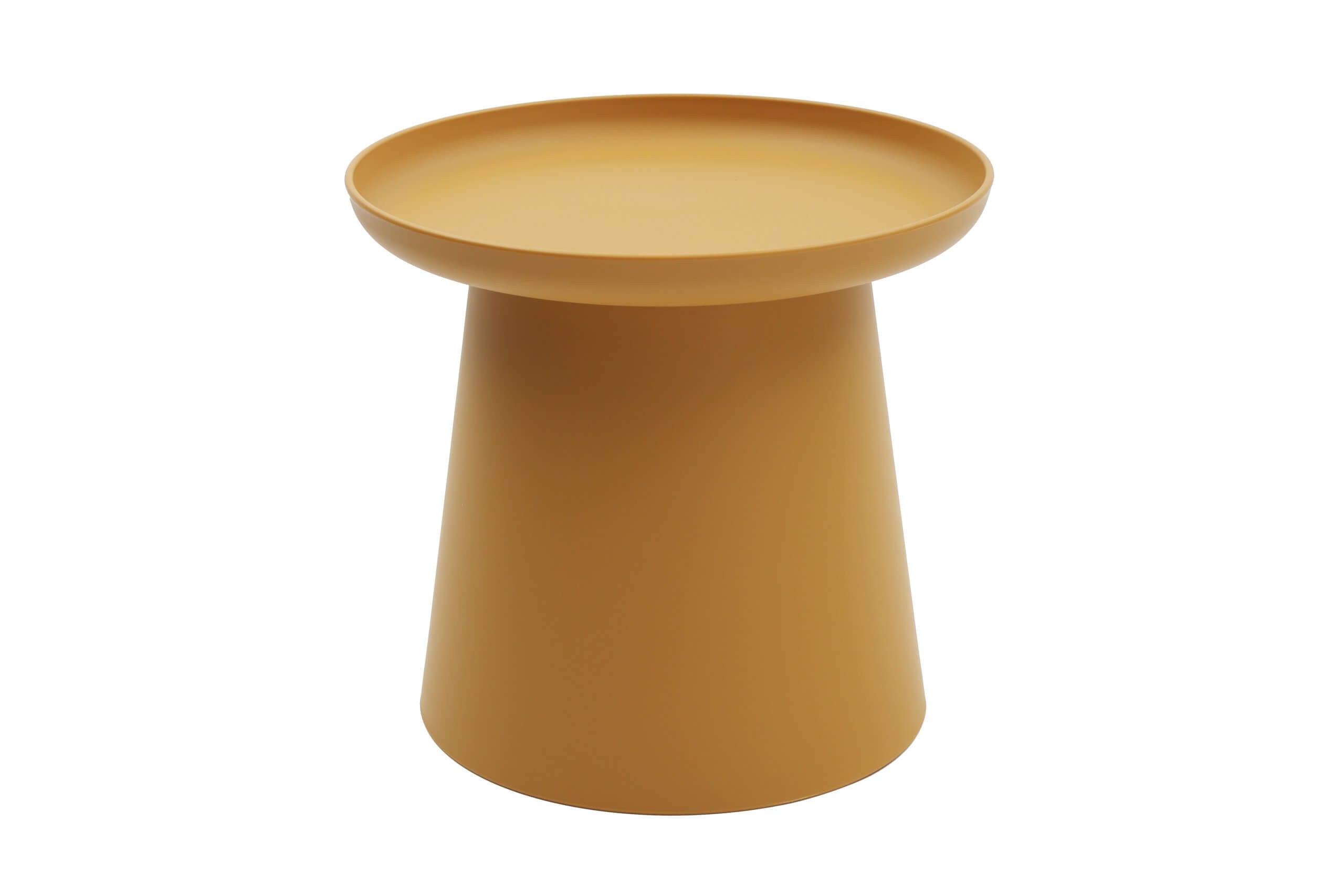 Tavolino moderno in polipropilene giallo - Mobili 2G