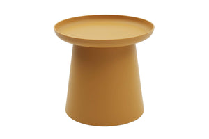 Tavolino moderno in polipropilene giallo - Mobili 2G