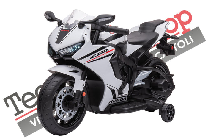 Moto Elettrica per Bambini Honda CBR 1000 RR 12V-Bianco