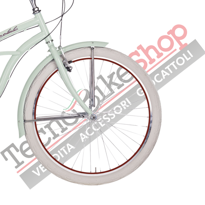 Bici  Cruiser MBM HONOLULU DONNA Ruota 26 pollicicolore Verde Menta