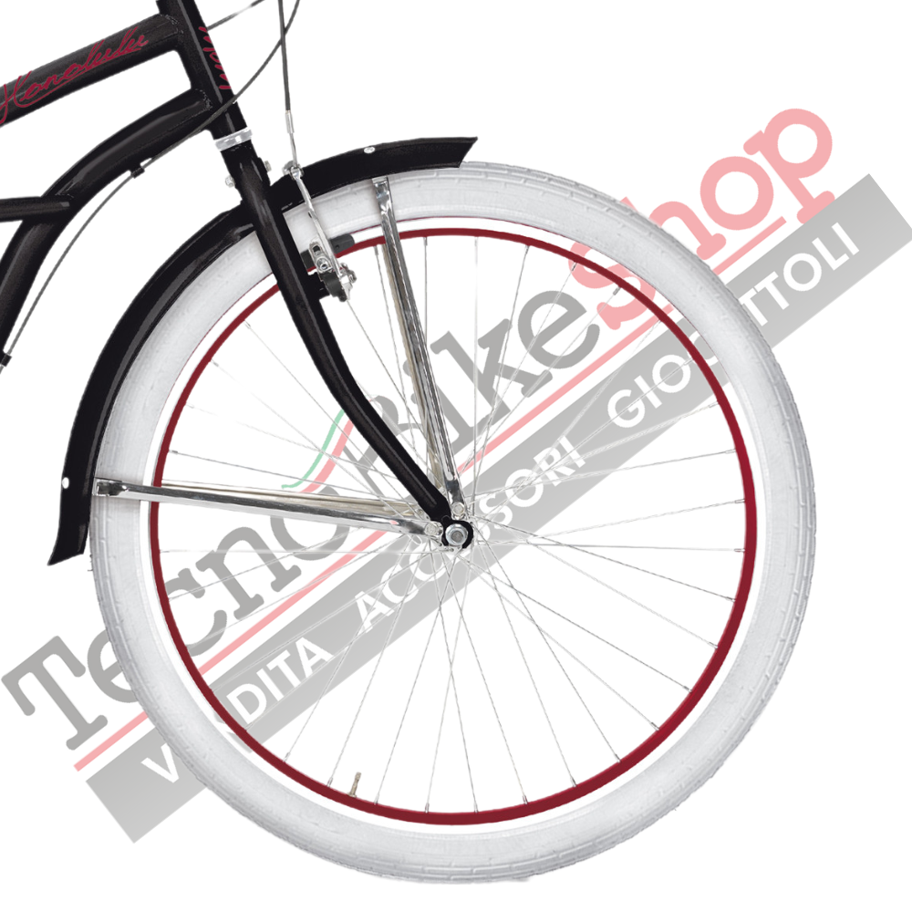 Bici  Cruiser MBM HONOLULU DONNA Ruota 26 pollici colore Nero