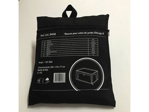 Custodia di protezione - Salone da giardino Chicago 8 - Nero