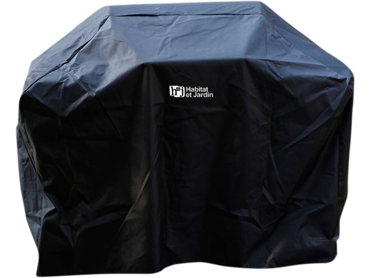 Fodera per barbecue "Party 5" - 140 x 110 cm - Nero