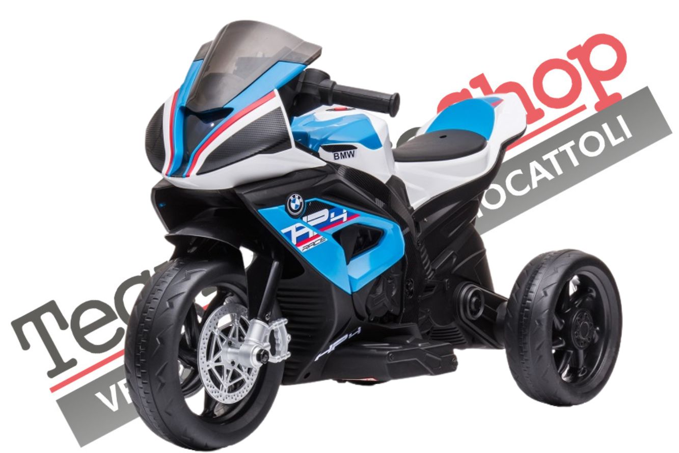 Moto Elettrica per Bambini BMW HP4 Race 12V - 3 Ruote-Blu