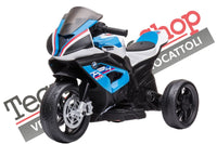 Moto Elettrica per Bambini BMW HP4 Race 12V - 3 Ruote-Blu