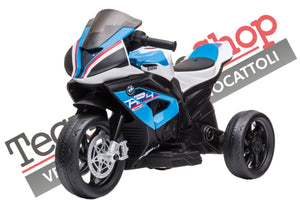 Moto Elettrica per Bambini BMW HP4 Race 12V - 3 Ruote-Blu