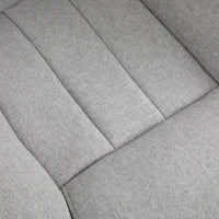 Poltrona Massaggiante, Sedia Ufficio, Sedia Gaming, Poliestere, Schiuma, Nylon, Grigio, 66 x 63 x 107-115 cm