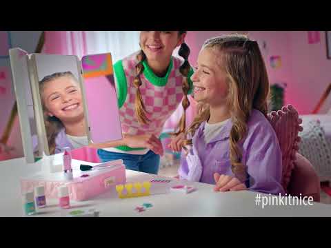 PINKIT Smart Vanity, 1 Specchiera Interattiva con Trucchi specchiera trucco bambini nice