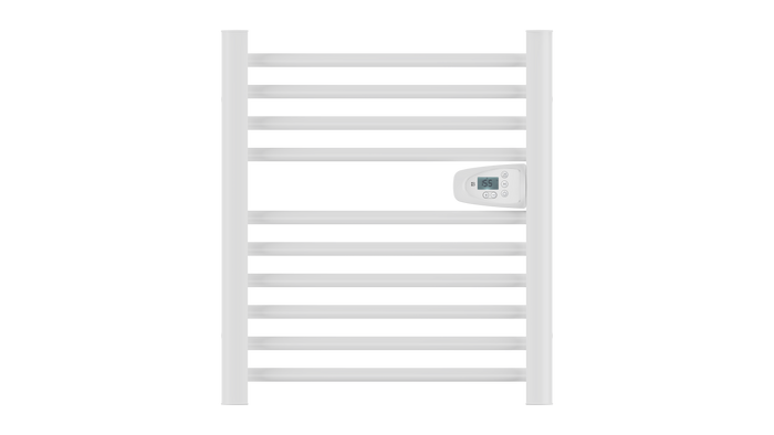 Scaldasalviette elettrico senza liquidi Bestherm Hestia 300W, H.62 x L.54 cm