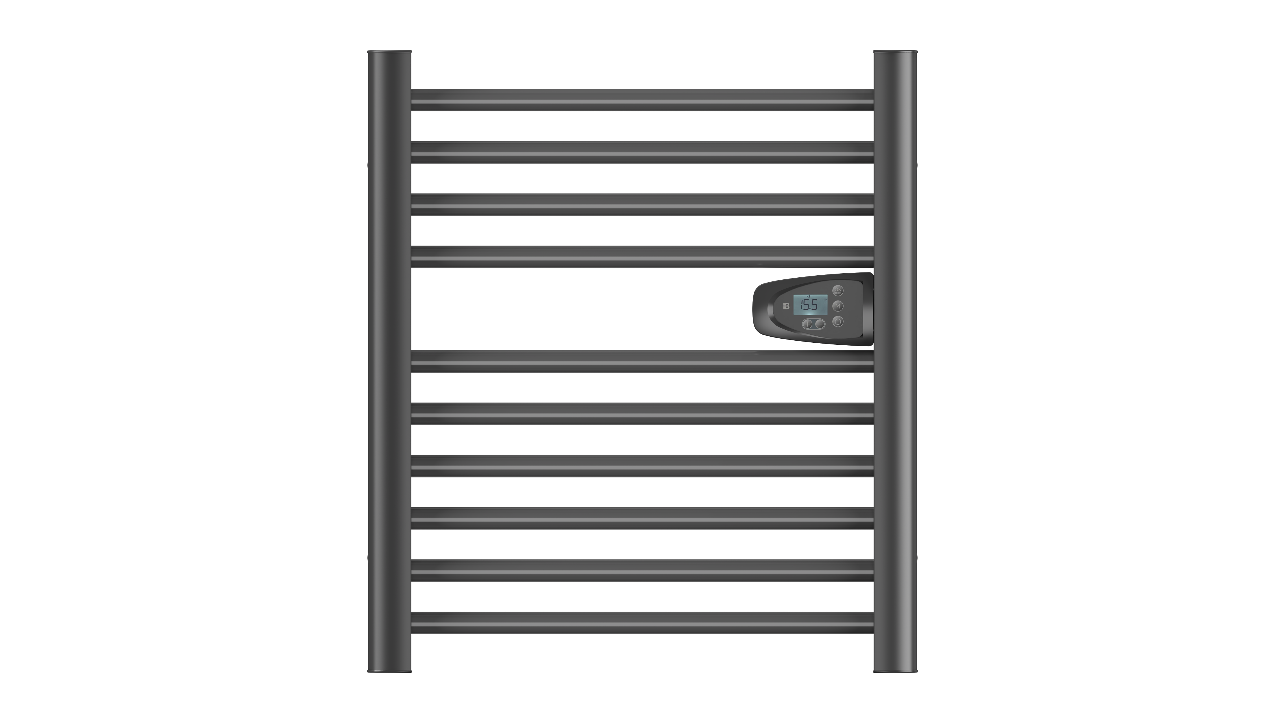 Scaldasalviette elettrico senza fluido 300W H.62xL54cm Bestherm HESTIA nero