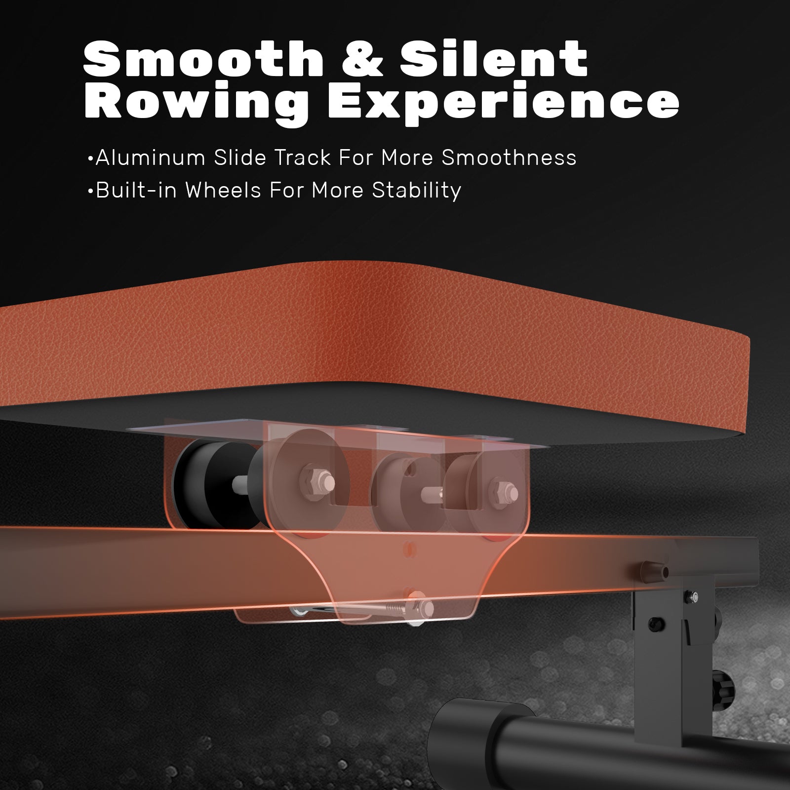 Vogatori - RATTANTREE - Vogatore compatto regolabile con 12 Livelli di Resistenza, display LCD, Carico Massimo 150 kg