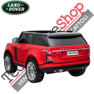 Auto Elettrica Per Bambini Land Rover - Range Rover Sport HSE 2 Posti-Rosso
