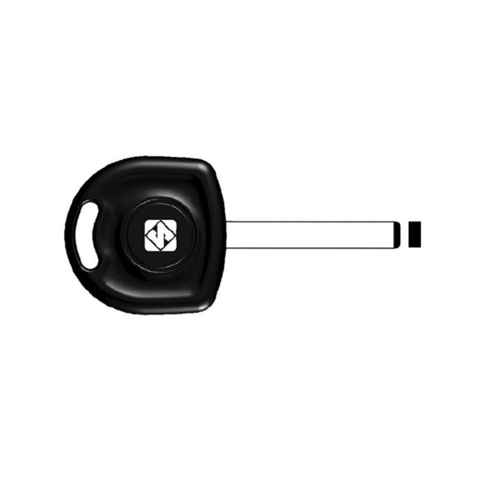 Hu100Te Chiave Transponder No Chip Opel