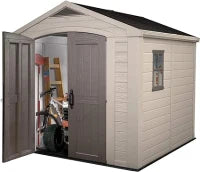 Casetta da Giardino Factor 8x8, Beige, 256,5 X 255 X 243 h