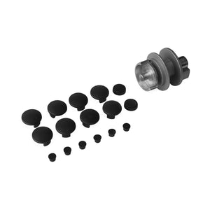 Albero della maniglia per il parasole a distanza, grigio