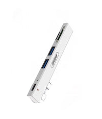 Hub Usb Q-hu810 5in1 Da Tipo C A Hub Usb Per Macbook Pro Con Connessione Tipo C         