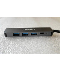 Hub Usb Type-c 5 In 1 Hdmi 4k Compatibile Con Thunderbolt 3 Multifunzione Q-hu90         