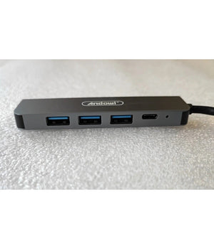 Hub Usb Type-c 5 In 1 Hdmi 4k Compatibile Con Thunderbolt 3 Multifunzione Q-hu90         