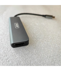 Hub Usb Type-c 5 In 1 Hdmi 4k Compatibile Con Thunderbolt 3 Multifunzione Q-hu90         