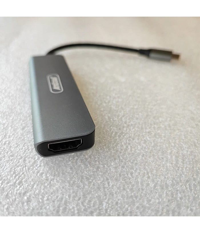 Hub Usb Type-c 5 In 1 Hdmi 4k Compatibile Con Thunderbolt 3 Multifunzione Q-hu90         