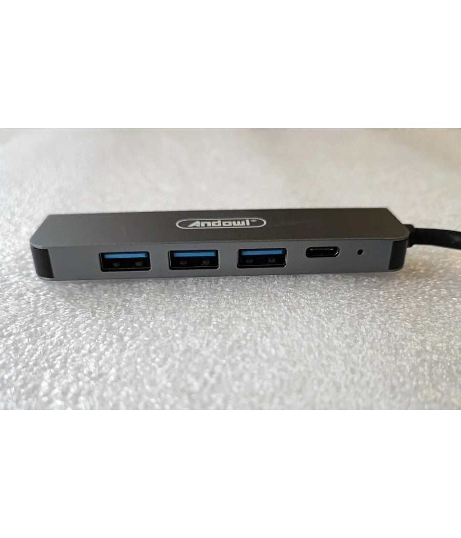 Hub Usb Type-c 5 In 1 Hdmi 4k Compatibile Con Thunderbolt 3 Multifunzione Q-hu90         