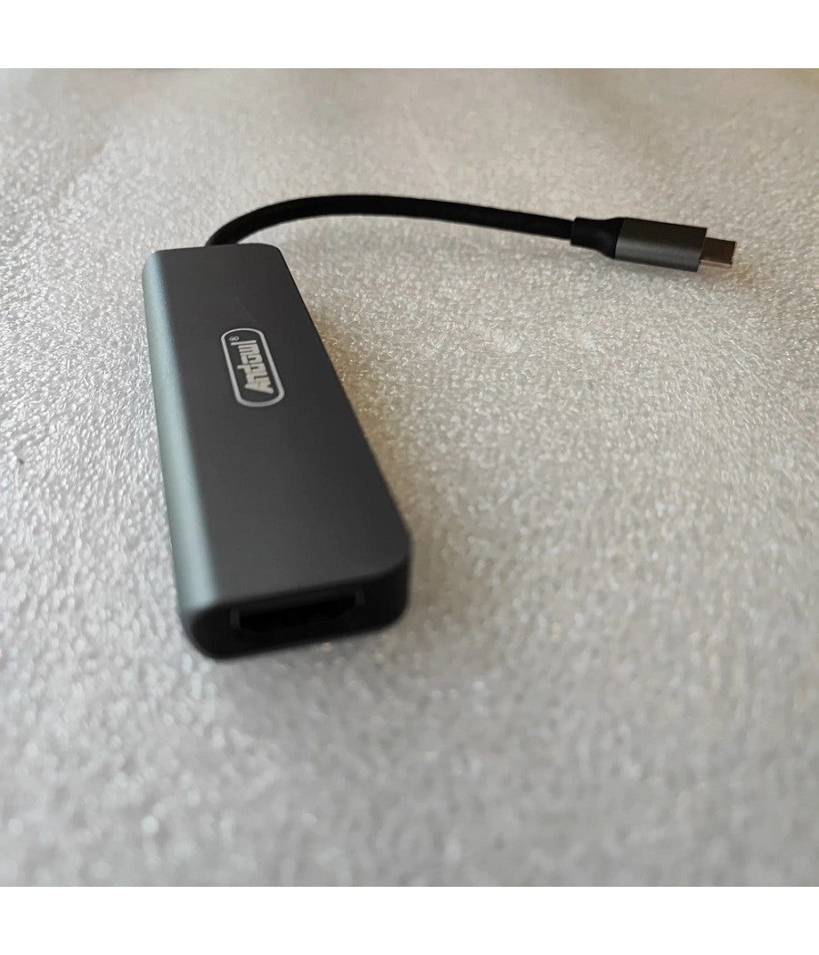 Hub Usb Type-c 5 In 1 Hdmi 4k Compatibile Con Thunderbolt 3 Multifunzione Q-hu90         