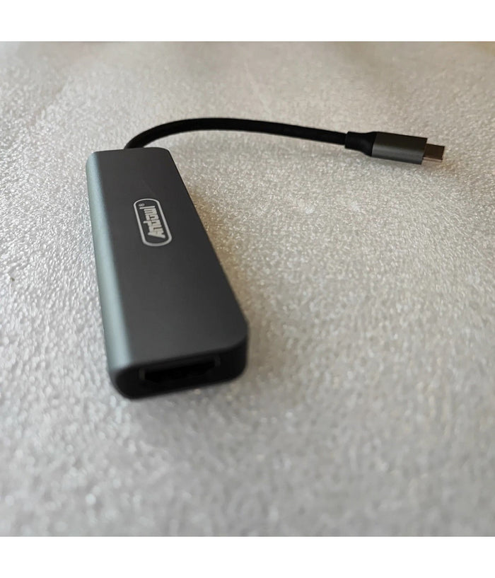 Hub Usb Type-c 5 In 1 Hdmi 4k Compatibile Con Thunderbolt 3 Multifunzione Q-hu90         