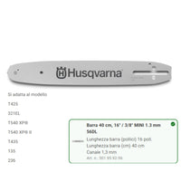 LAMA PER MOTOSEGA ORIGINALE HVA 16" P 3/8 L RT