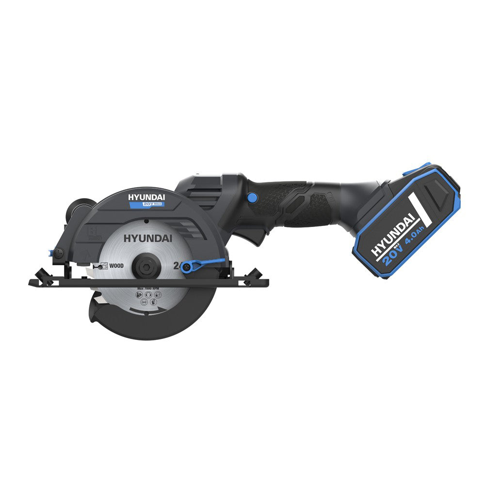 MINI SEGA CIRCOLARE A BATTERIA A MANO 20V TAGLIO 120mm CS20X-120 HYUNDAI