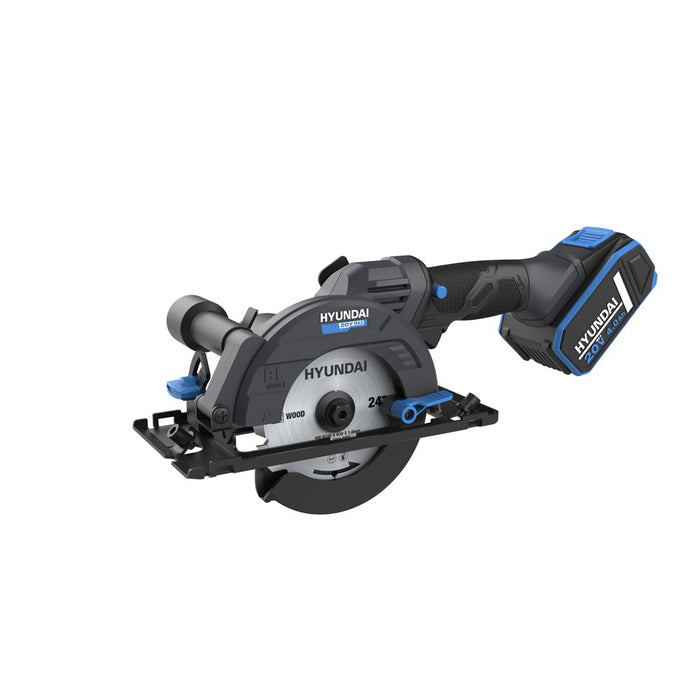 MINI SEGA CIRCOLARE A BATTERIA A MANO 20V TAGLIO 120mm CS20X-120 HYUNDAI