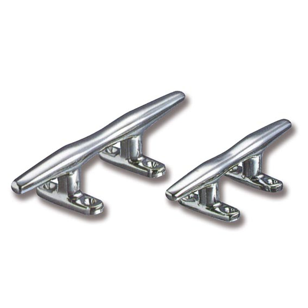 Bitta hollow cleat in ottone cromato lucido mm 200 nautica