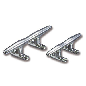 Bitta hollow cleat in ottone cromato lucido mm 200 nautica