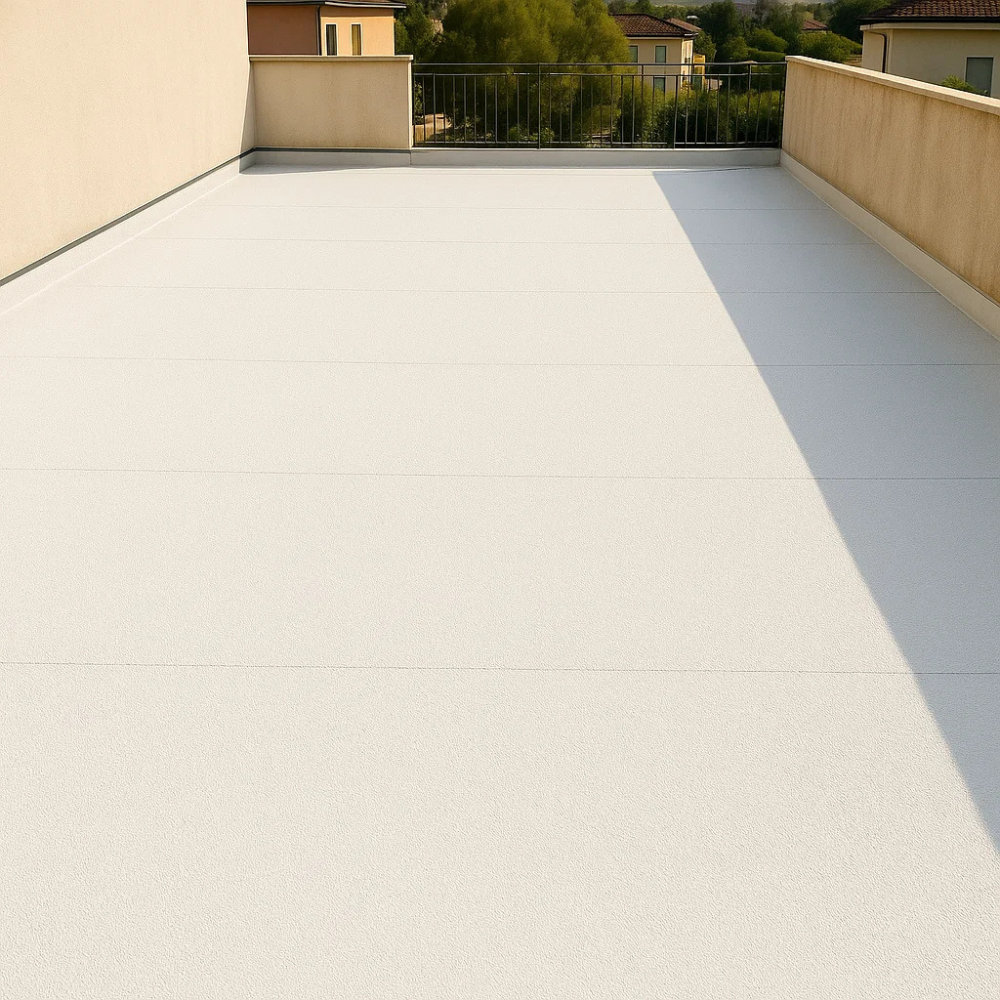 Guaina autoadesiva polimerica ardesiata bianca 4 kg/m² casasciutta rotolo 1 x 10 m