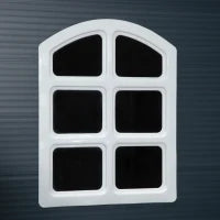 Casetta da Giardino Porta Attrezzi in Metallo e PP, 134x104x204 cm, Grigio