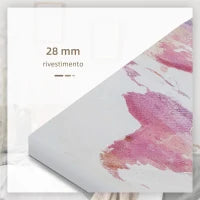 Stampa su Tela 80x40cm 5 Pezzi per Casa e Ufficio, Tela in Legno di Pino e Vernice ad Acqua, Multicolore